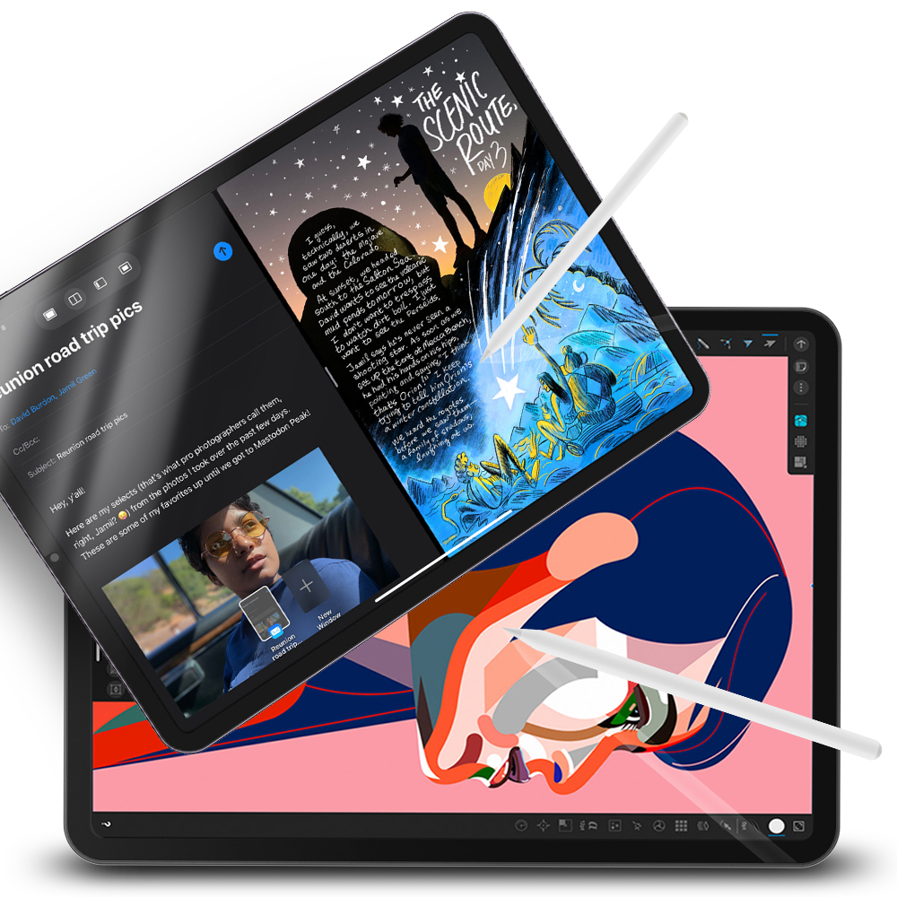 구스페리 태블릿 PC 패드 강화유리 액정보호필름 2개, 단일색상 12,380원