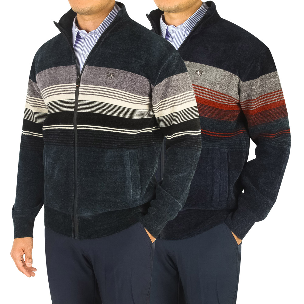 겨울 남성 VIP 극세 융기모 니트집업 가디건 니트점퍼 JWVIP-33 55,800원