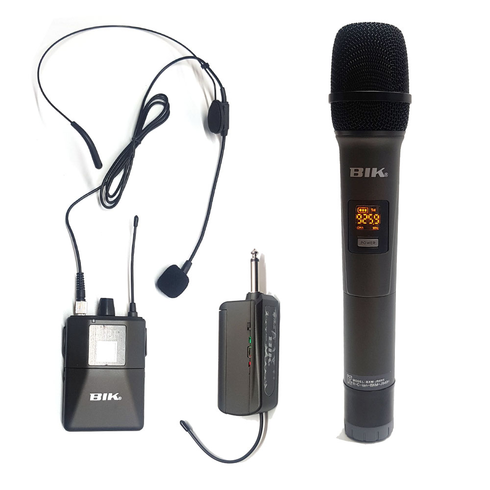 비아이케이 UHF 강의용 더블 무선 마이크 PRO-50 198,000원