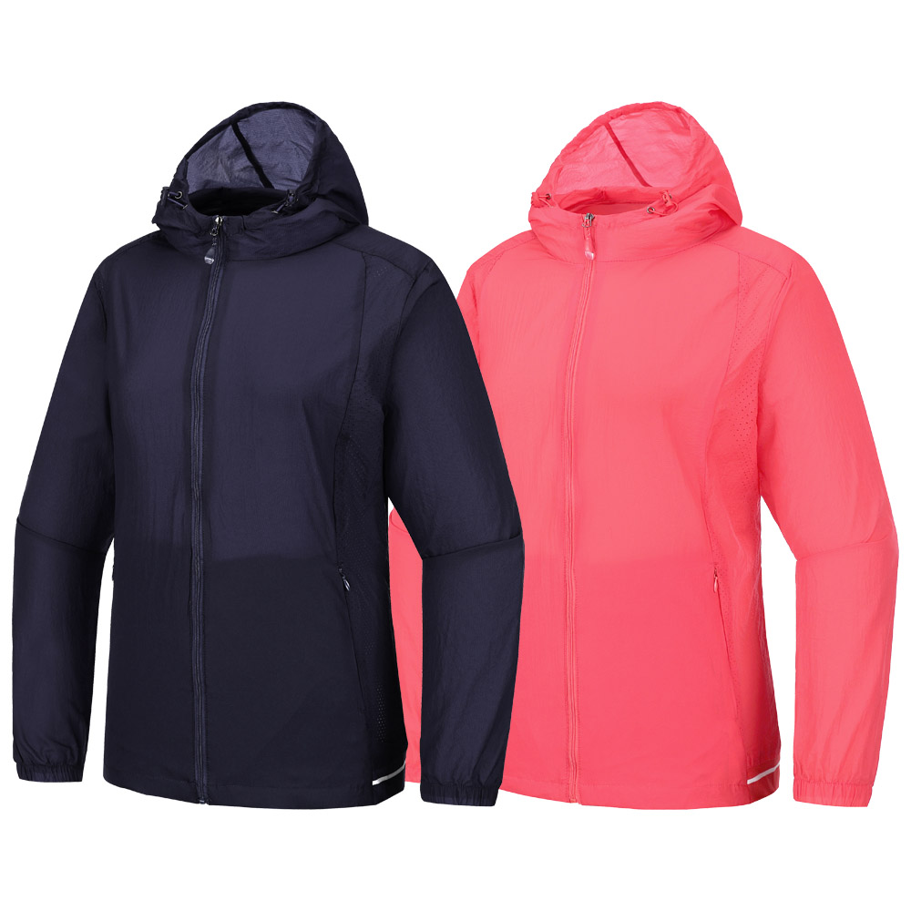 [1+1] 여성 초경량 에어리나 타공 바람막이 윈드자켓 SWJ38-3 점퍼 골프 등산 아웃도어 봄 가을 점퍼 생활방수 타공 39,800원