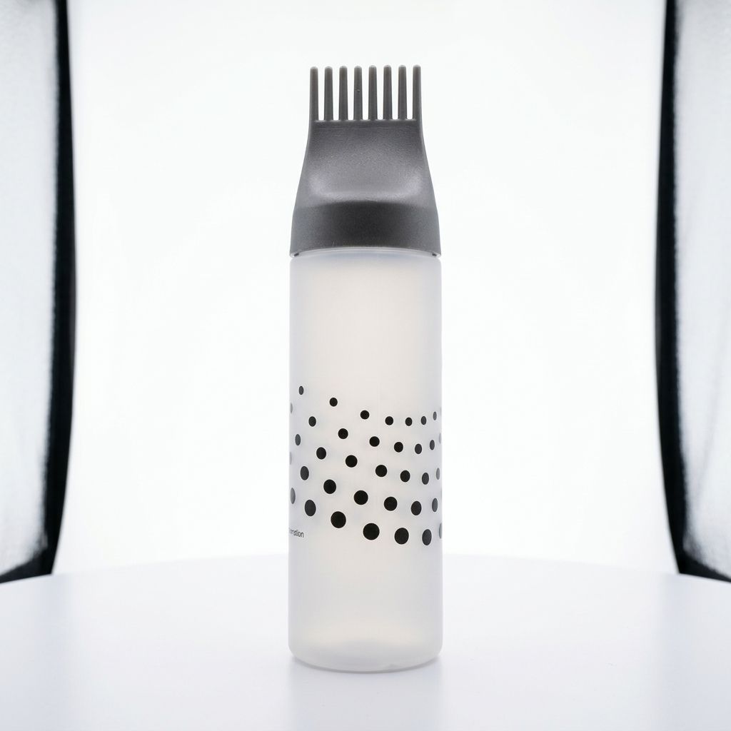 빗 일체형 헤어 공병 브러쉬 염색약통 셀프헤어용품 6,900원