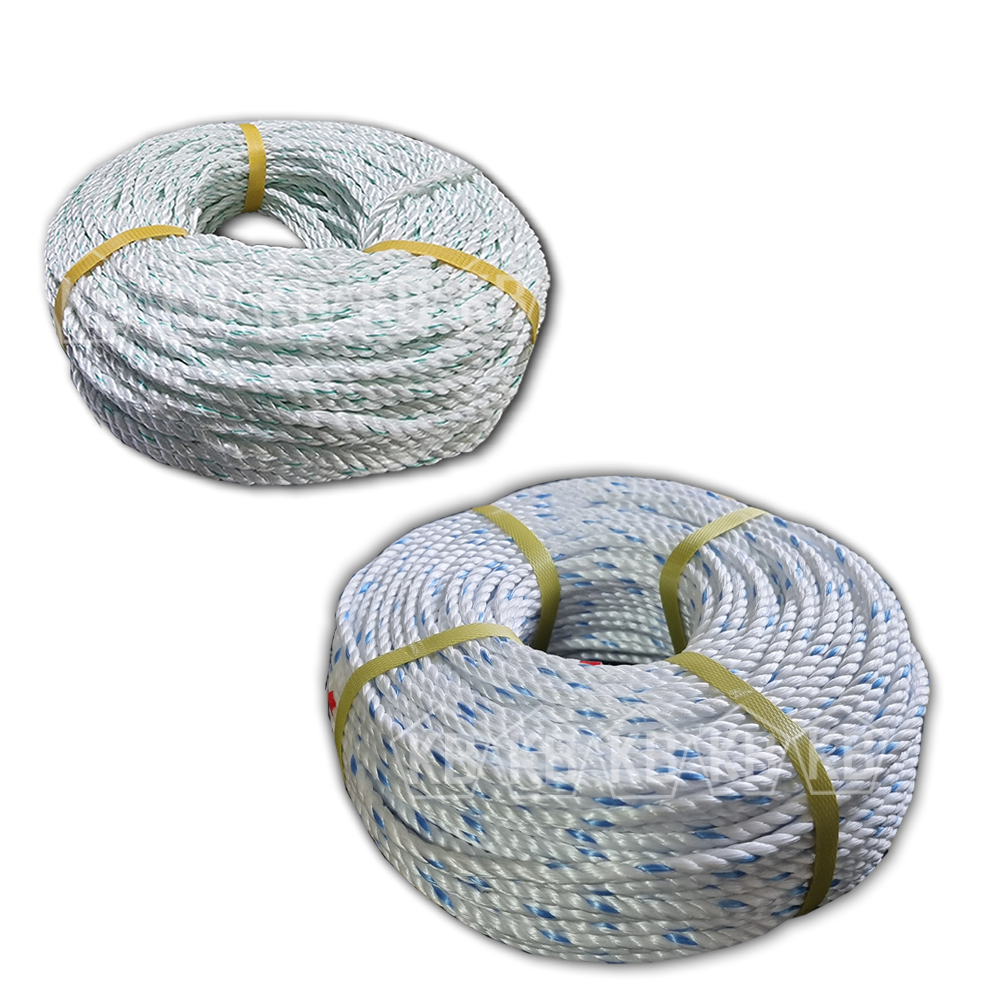 로프 PP로프 현수막 텐트 끈 빨래줄 밧줄 피피로프, 1개 7,400원