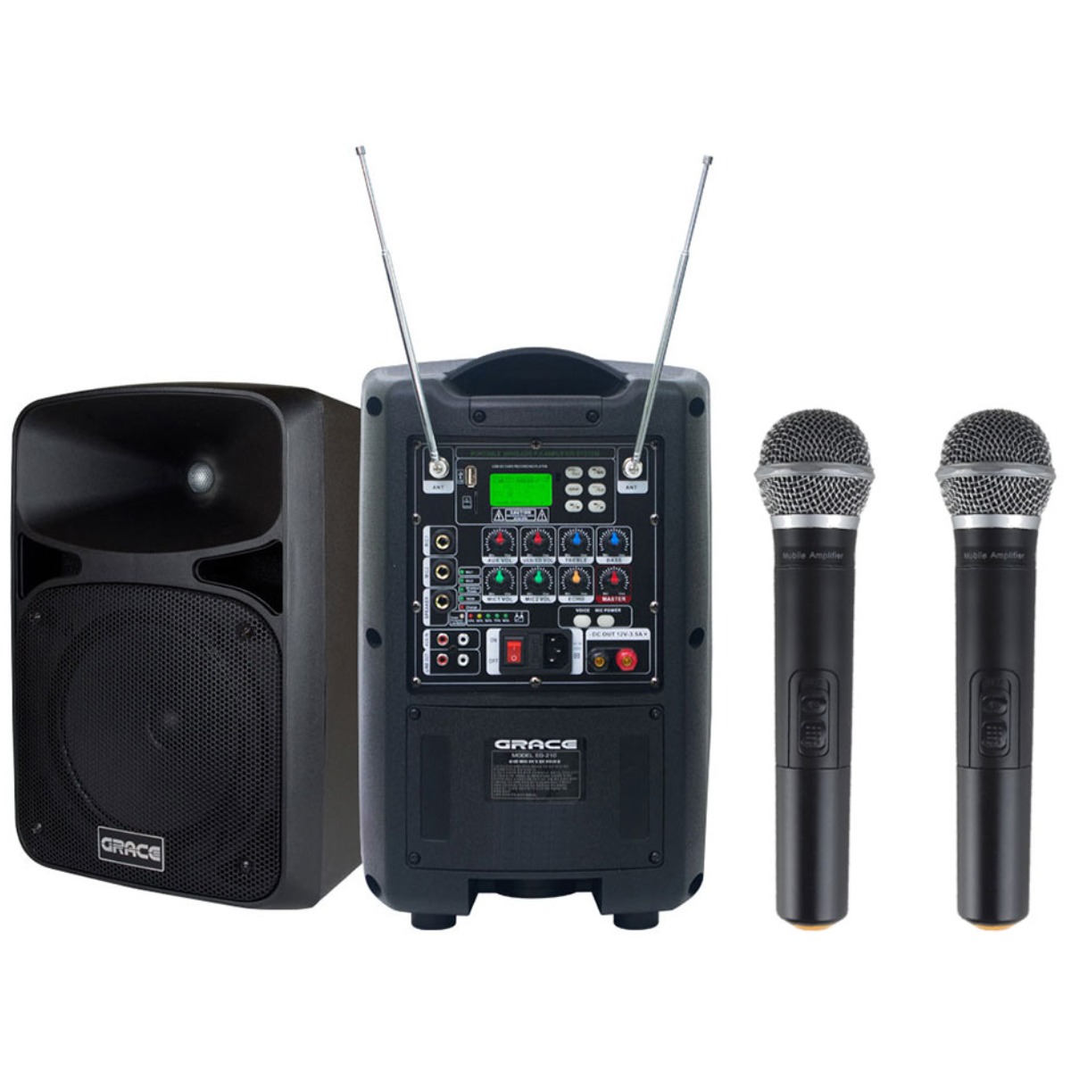 [정품] 그레이스 EG-210 이동형 충전식 앰프 스피커 437,080원