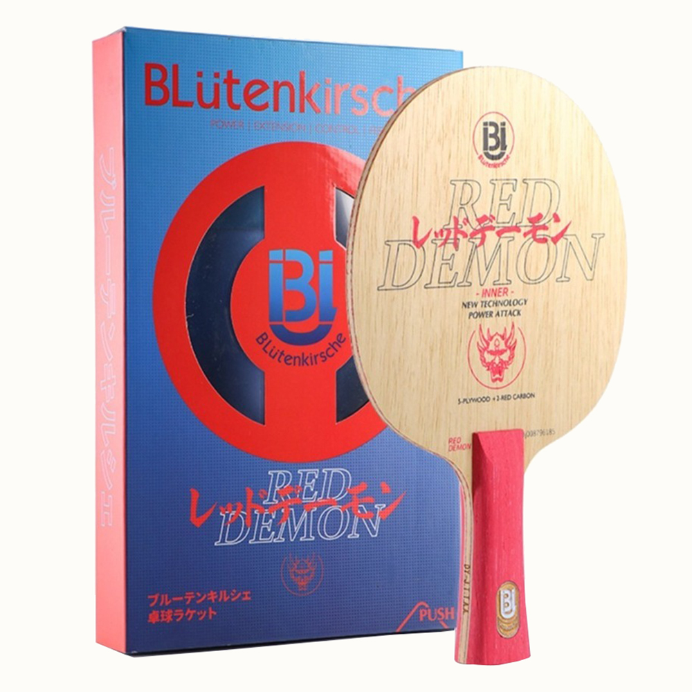 블리텐키르쉐 프로 블레이드 탁구라켓 펜홀더 레드데몬, 1개, 단일상품 228,300원