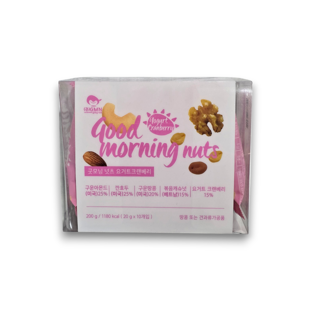 굿모닝너츠 요거트크랜베리 11,500원