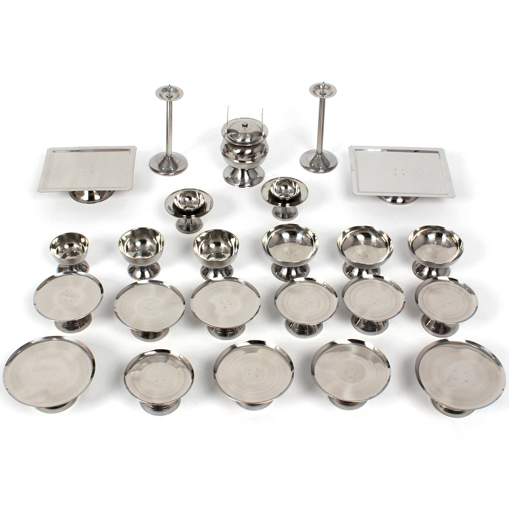 남도공예 스텐 간소 제기세트 26P, 36P, 1박스, 스텐 제기세트 26P 146,900원