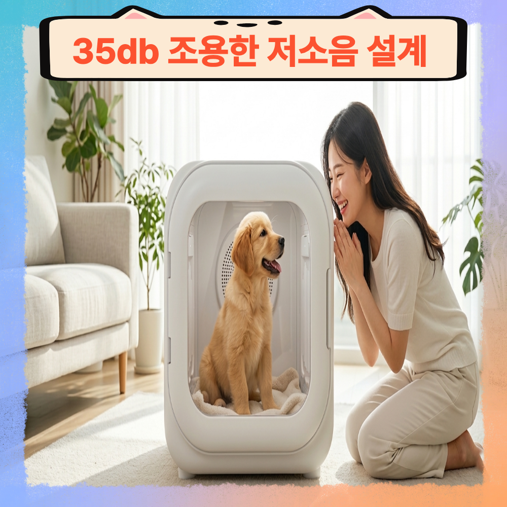 루펠라 펫 드라이룸 저소음 강아지드라이기 펫드라이기 애견 고양이 건조기  에어탱크 179,000원
