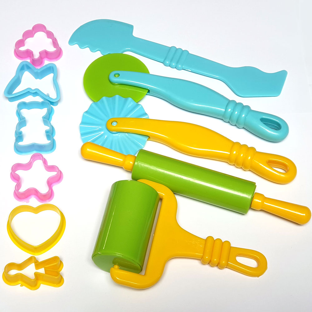 점토도구 11p세트/ 클레이 찰흙 지점토 테라코타 만들기재료 작업도구 미술수업준비물 문구화방용품 5,500원