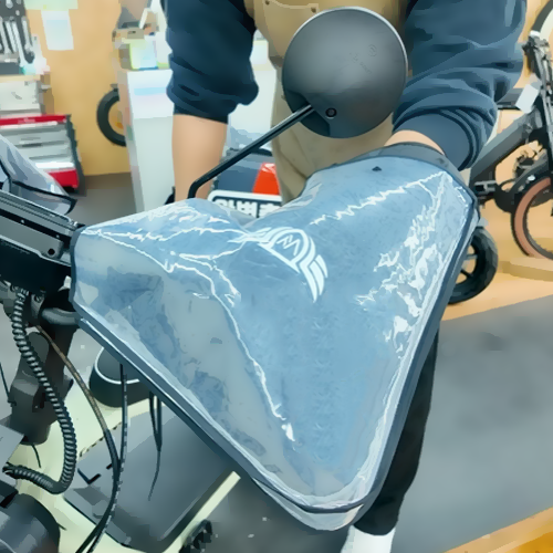 킥플 오토바이 스쿠터 자전거 핸들 커버 방한토시 극세사 배달 + PVC 방수커버 포함 26,900원