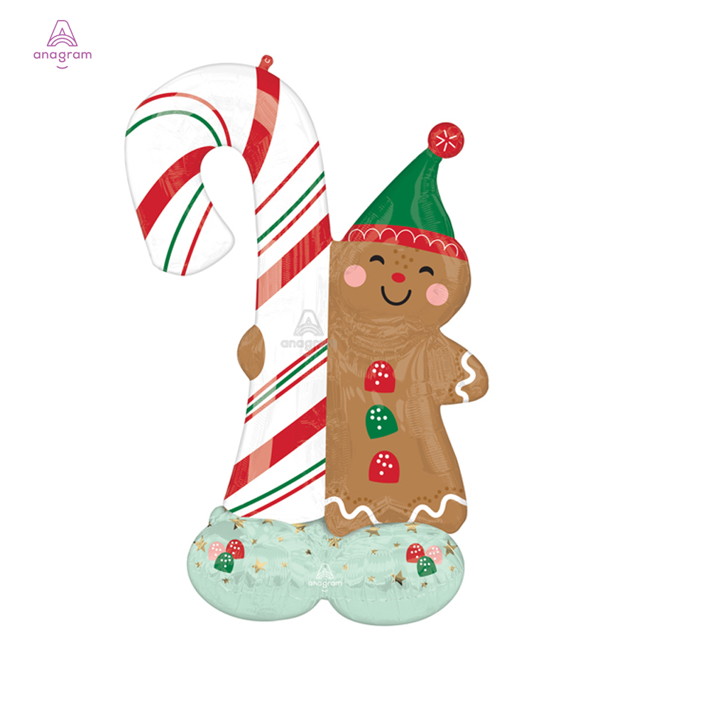 Anagram에어벌룬메리크리스마스진저브레드맨(129cm) 20,000원