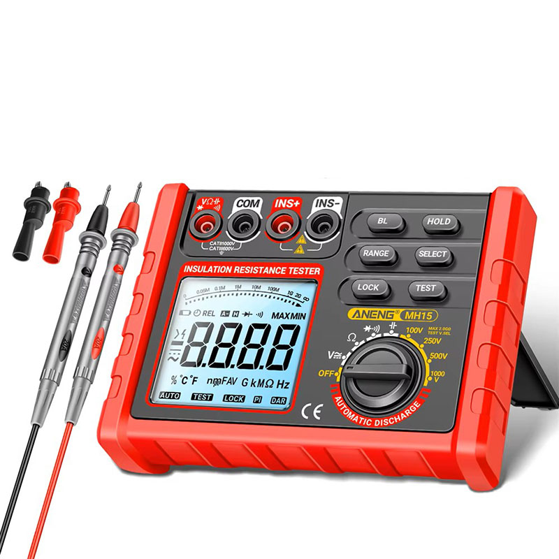프리라이프 - 디지털 절연 저항계 메가 저항 테스터기 누전 전류 전기 전압 측정기 멀티미터 46,990원