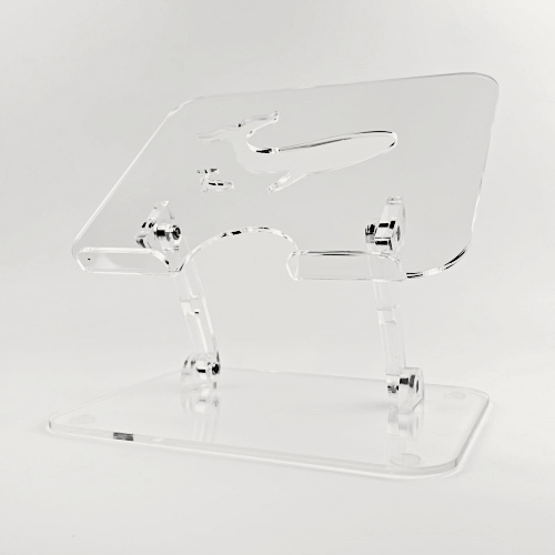 휴먼스페어 아크릴 높이조절 노트북 맥북 거치대 높이조절 NTHS-LS001, 1P, 1개 29,800원