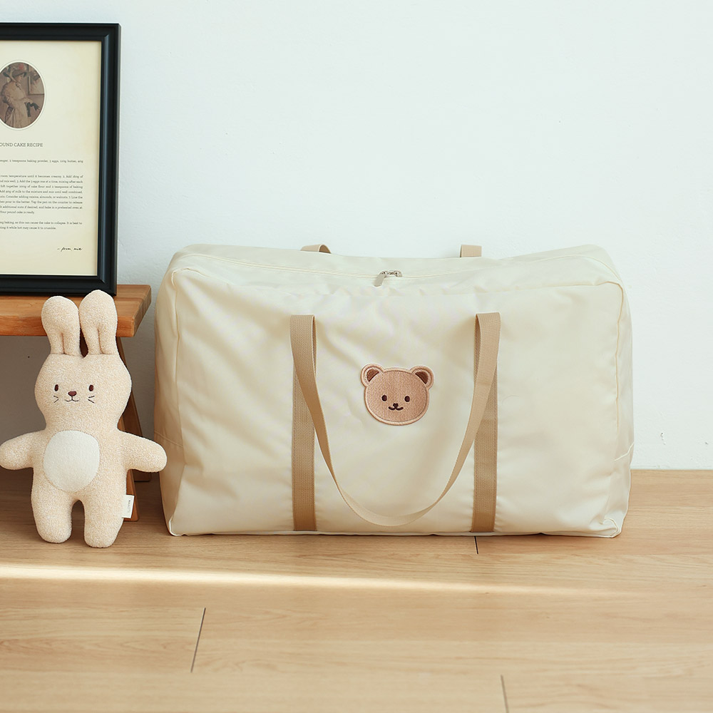 마롤로뜨 어린이집 방수 낮잠이불가방, 베어 크림_방수 낮잠이불가방 19,900원