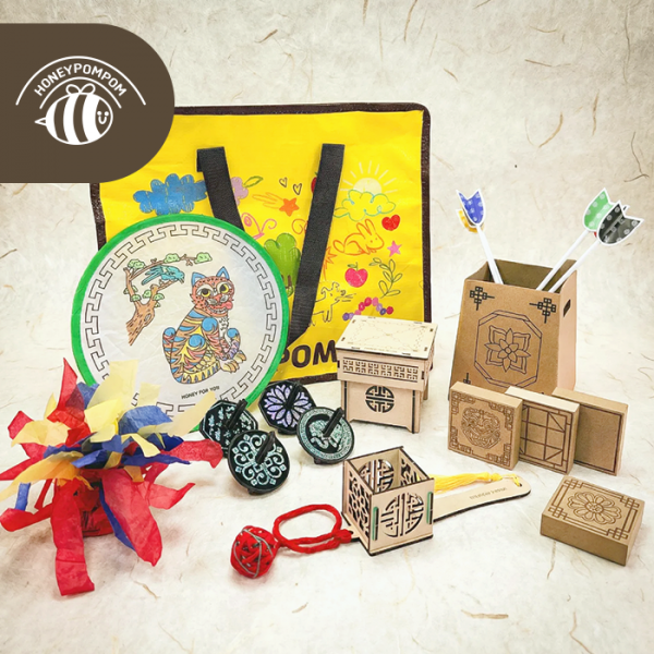 [허니폼폼] 우리 전통놀이 DIY 7종세트 21,000원