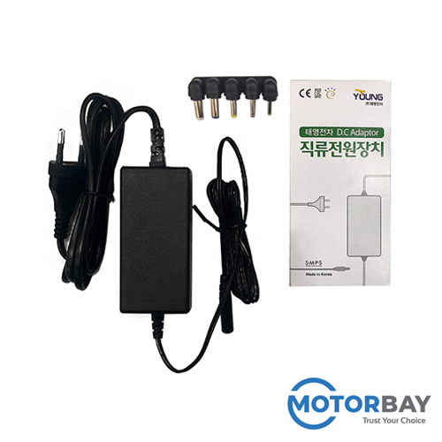 [전자식] 태영전자 TY 24V 1.5A 코드일체형 아답터 21,900원