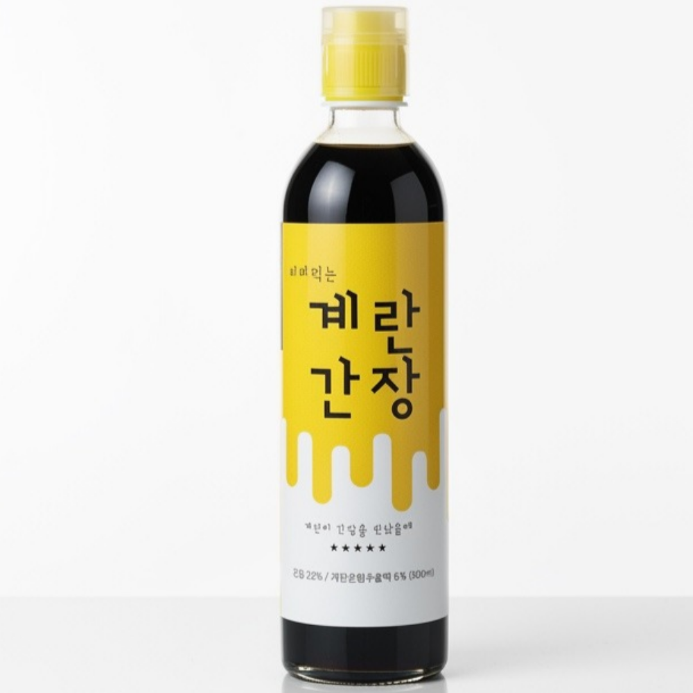 소스집 프리미엄 비벼먹는 계란간장, 1개, 580ml 14,000원
