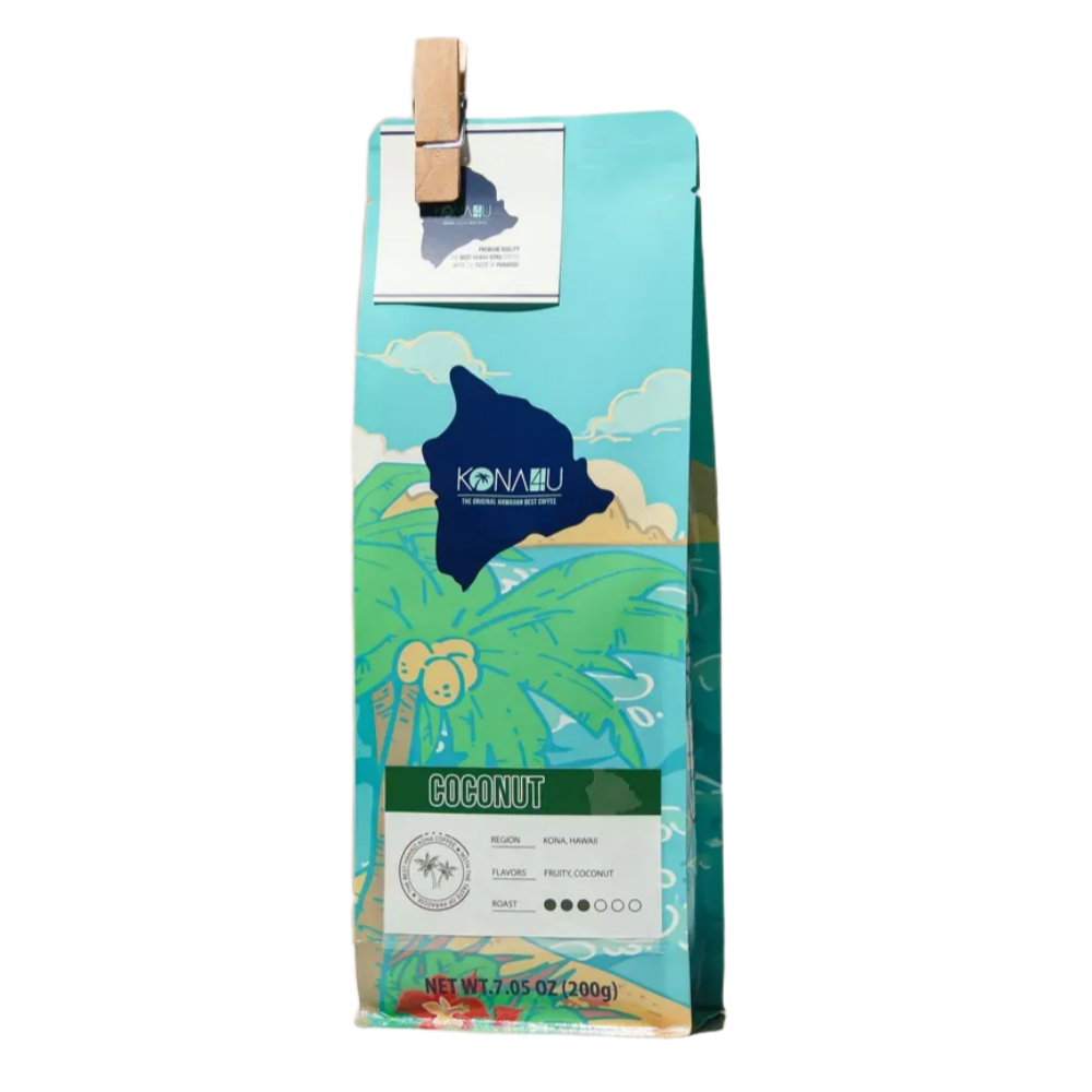 코나포유 세계3대커피 하와이 코나커피 하와이안 코코넛 원두 200g 17,700원