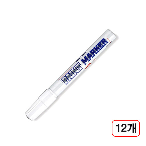 문화)페인트마카(백색), 12개입, 1세트, ♥purpose♥백색 29,960원