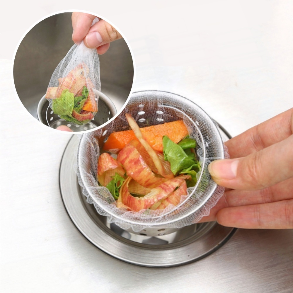 싱크대 거름망 음식물 배수구 거름통 세면대 하수구 100매 6,460원