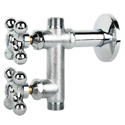 와이넷 크로스 두갈래 일자앵글밸브 16,700원