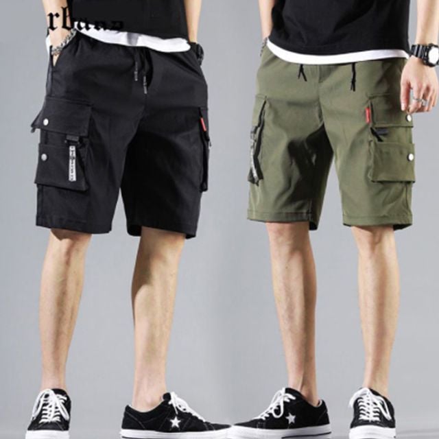 이브컴퍼니 남성용 여름 카고포켓 스판 밴딩 반바지 (873-1) 23,080원