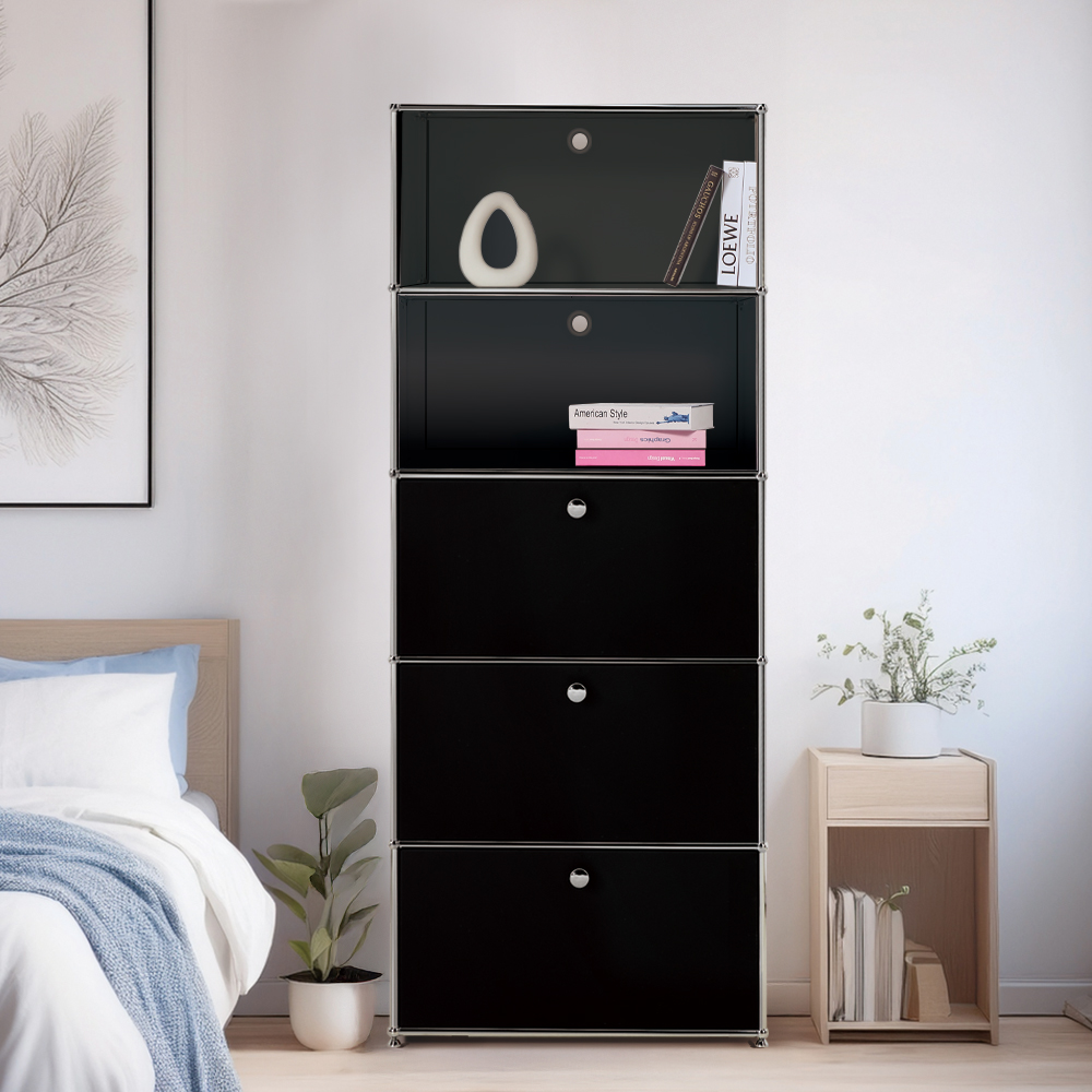 이가페 미듀센츄리 모듈가구 모노 1 x 5 베이직 타공 오픈수납장 A형 본품 방문설치 1,025,000원