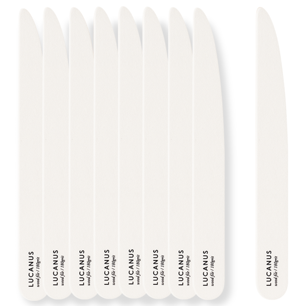 루카너스 어텀 풀컬러 오래가는 국산 양면 네일파일 180그릿, 10개, 화이트 10,000원