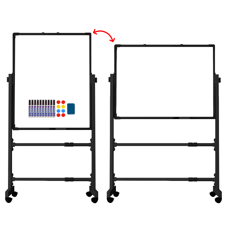 SeekFun 스탠드 화이트보드 양면 자석 칠판 높이조절 이동식 회전가능 600/900/1200/1500mm 62,900원