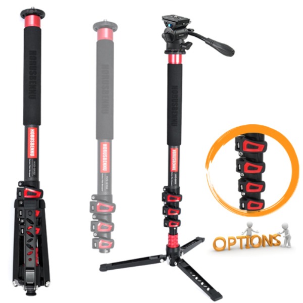 호루스벤누 HVD-GX32 카본 모노포드+TM-XZ1 비디오헤드 145,000원