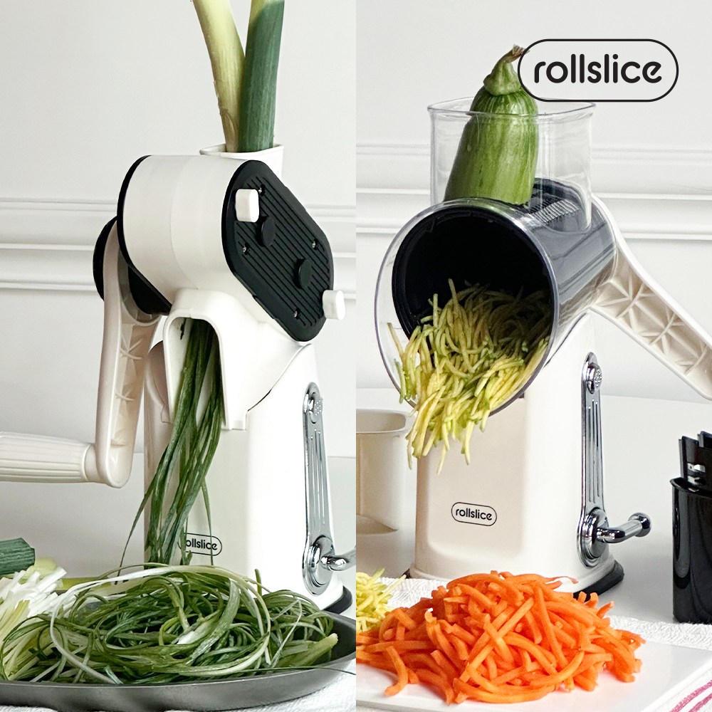 롤키친 롤슬라이스 파채플러스 7종 채칼 (6종+파채 칼날+세척솔+껍질제거필러), 1개 54,900원