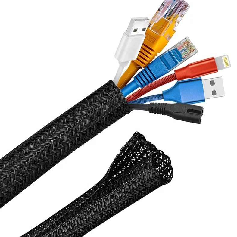 쥬롬 케이블 선정리 매쉬 튜브, 1개, 블랙, 현재가 8,900원