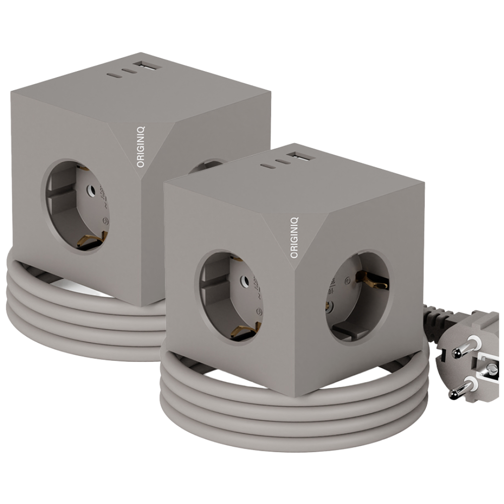 오리지니크 고속충전 고용량 멀티어댑터 USB 유선 멀티탭 3.0m 2개세트, 라이트브라운X2개(유선3.0M), 1개, 3m 137,930원