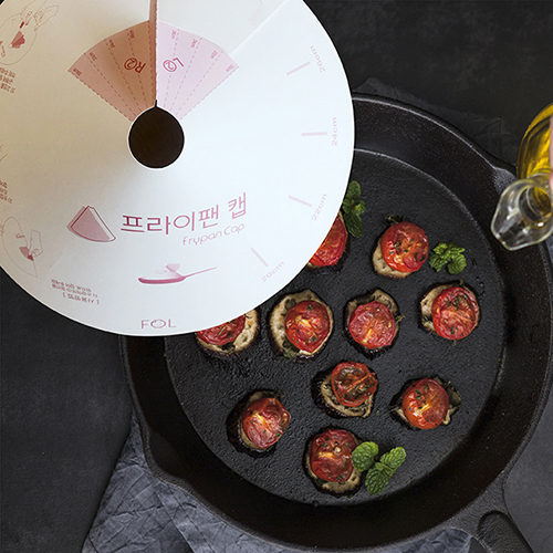 프라이 팬캡 50매 프라이팬 종이 커버 기름튐 방지 커버, 50매 9,900원