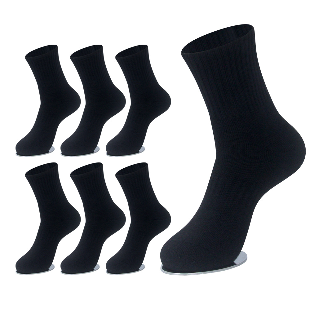 양말조아 남자 ATB 프리미엄 스포츠 등산 작업용 두툼한 통파일 연사 양말 중/장목_7족, 블랙, 7개 20,900원