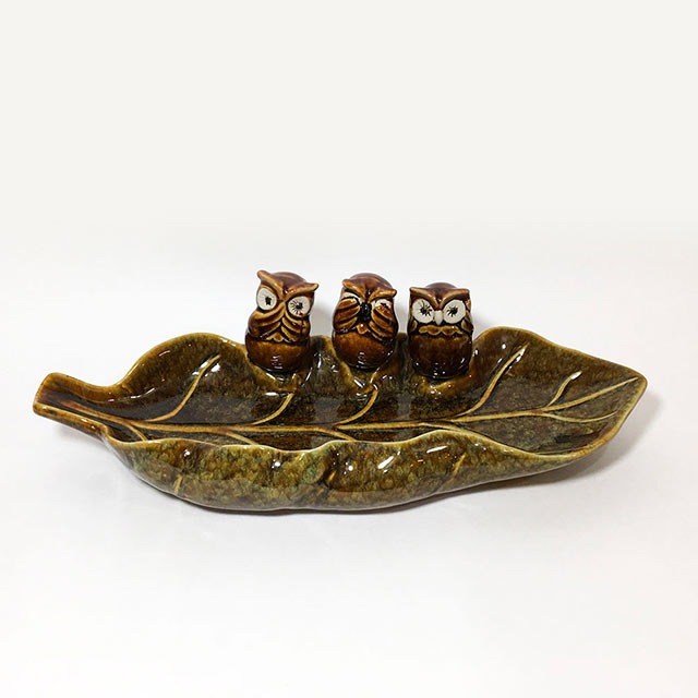 세마리 부엉이 도자기 수반 거실 테이블 장식 소품 48,000원
