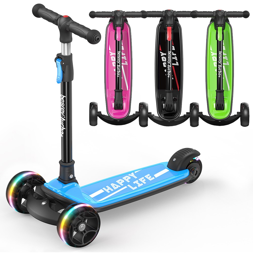 베스리 튼튼한 독일 어린이 아동 발광 킥보드 퀵보드 접이식 씽씽이 씽씽카 149,000원