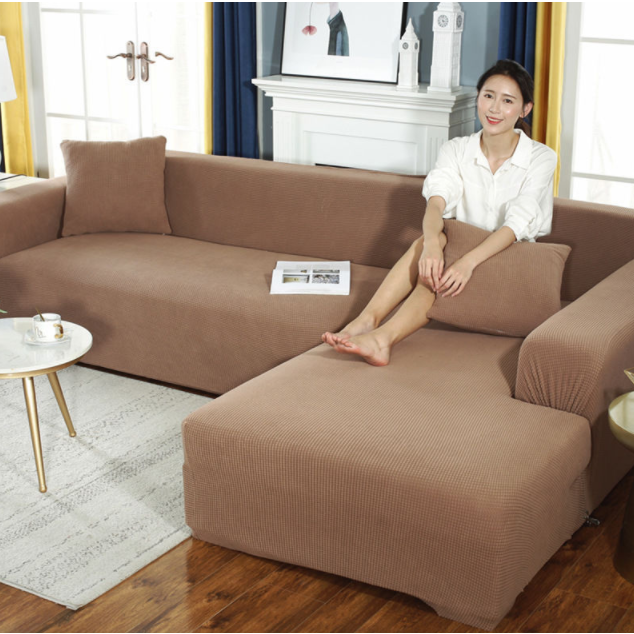 우아한클릭 고탄력 스판 와플핏 사계절 카우치 쇼파커버 2인용 3인용 4인용 31,800원