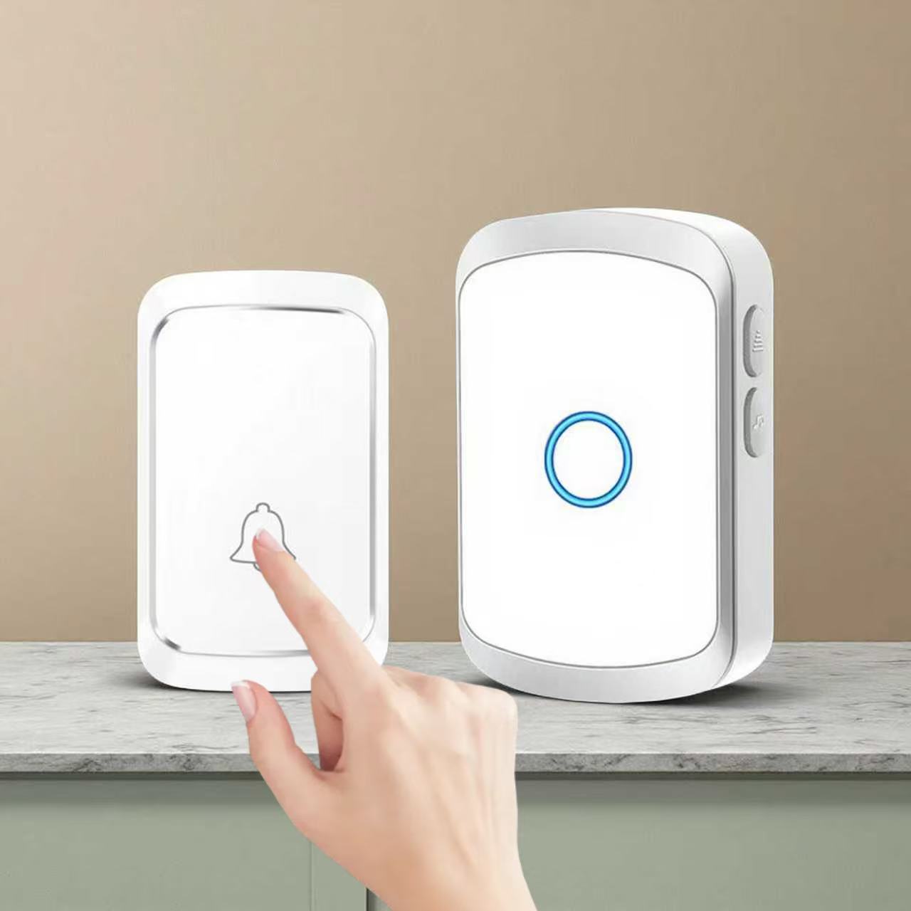 [카카로] 건전지형 스마트 무선차임벨 현관 호출벨 A58-W 22,500원
