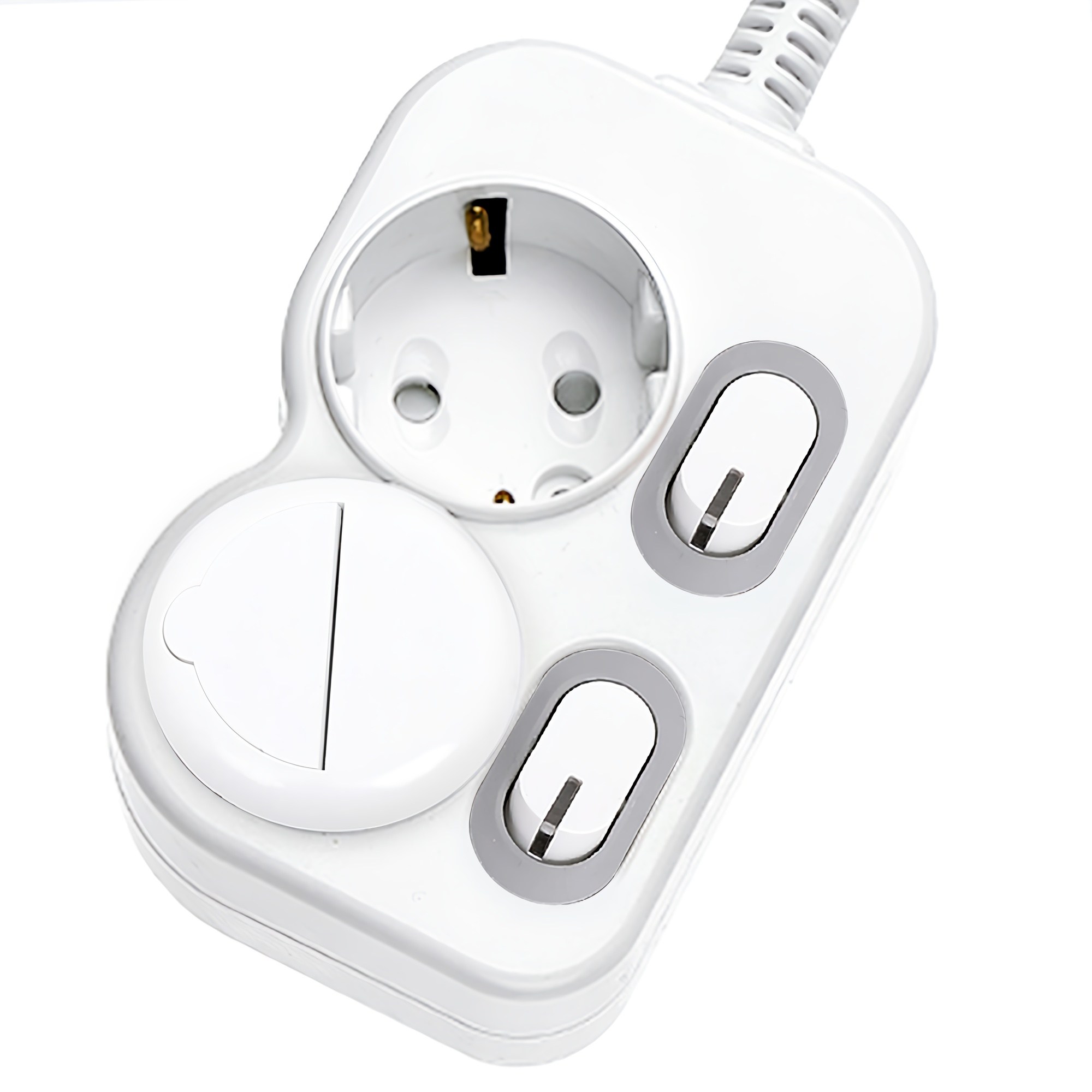 에코파워탭 국내 제조 개별 절전 과부하차단 멀티탭 2구 SMC-303B + 안전커버 8,370원