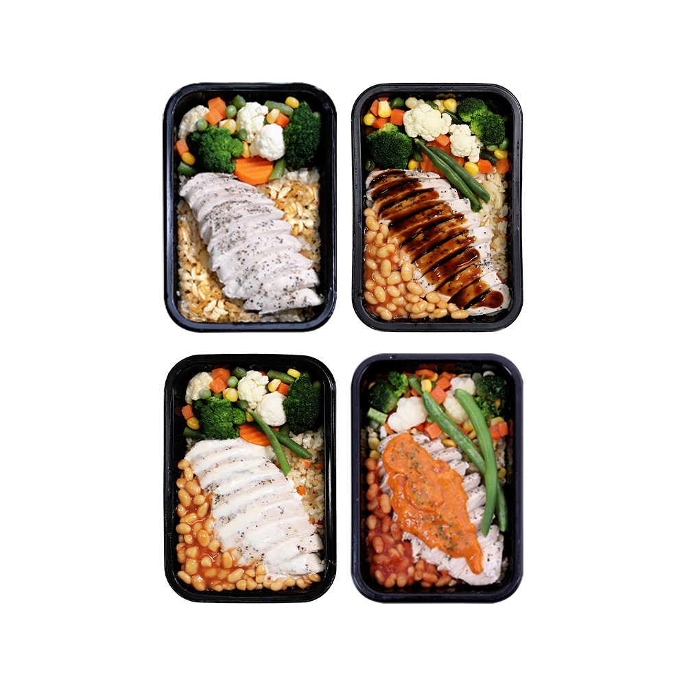 [블랙컨슈머] 다이어트 닭가슴살도시락 4종 간편 냉동 배달 직장인 아침 점심 저염 저당 저지방 운동 식단도시락, 400g, 4개 24,600원