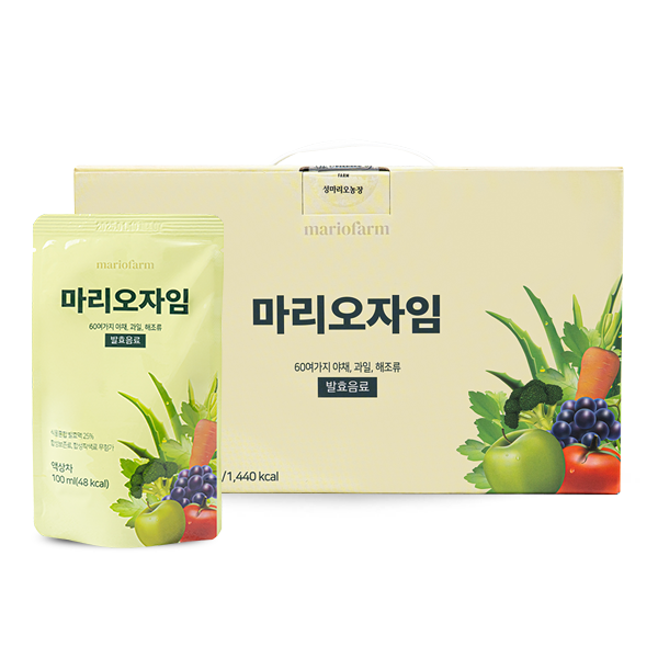 성마리오농장 마리오자임 1박스 (100mlx30포) 48,000원