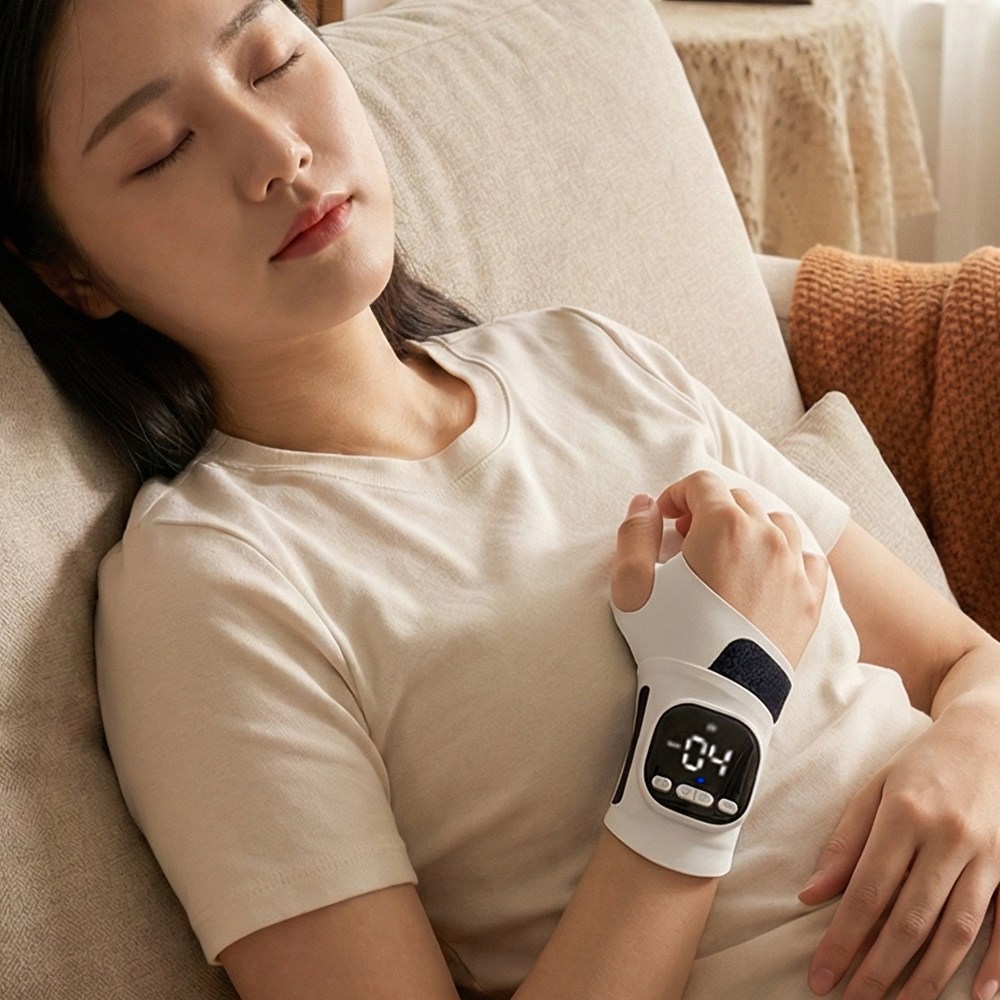 SOVI손목 마사지기EMS/TENS  손목 찜질팩 손목 찜질기 손목찜질 손목 온열 찜질기 저주파 마사지기 마사지기 적합하다 팔꿈치 발목 39,000원