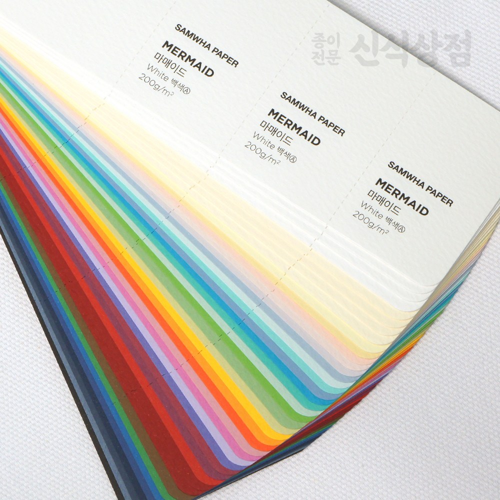 신식상점 머메이드지 180g 단면머메이드 무료주문재단 12,410원