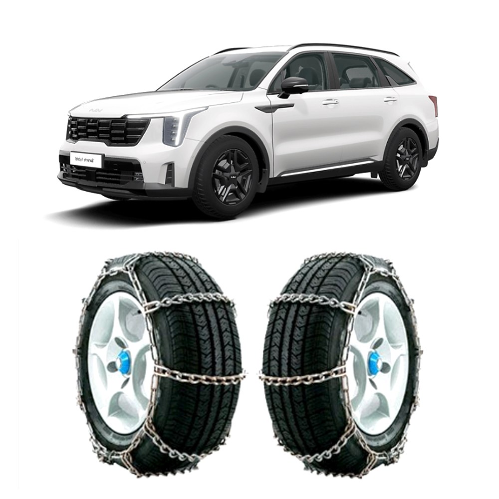 [5시건 당일출고] 2026년형 굵고 튼튼한 고강도 쇠사슬 타이어체인 스노우체인, 1개 84,500원
