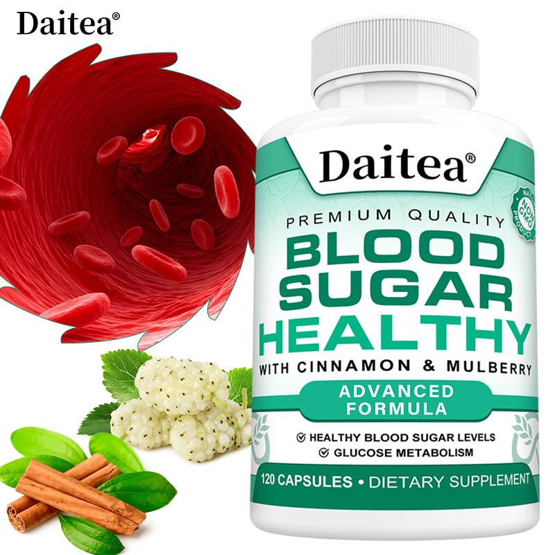 혈당지원캡슐 - 정상혈당과 포도당 대사 유지 - 천연 허브 보충제, 3개, 120회분 62,600원