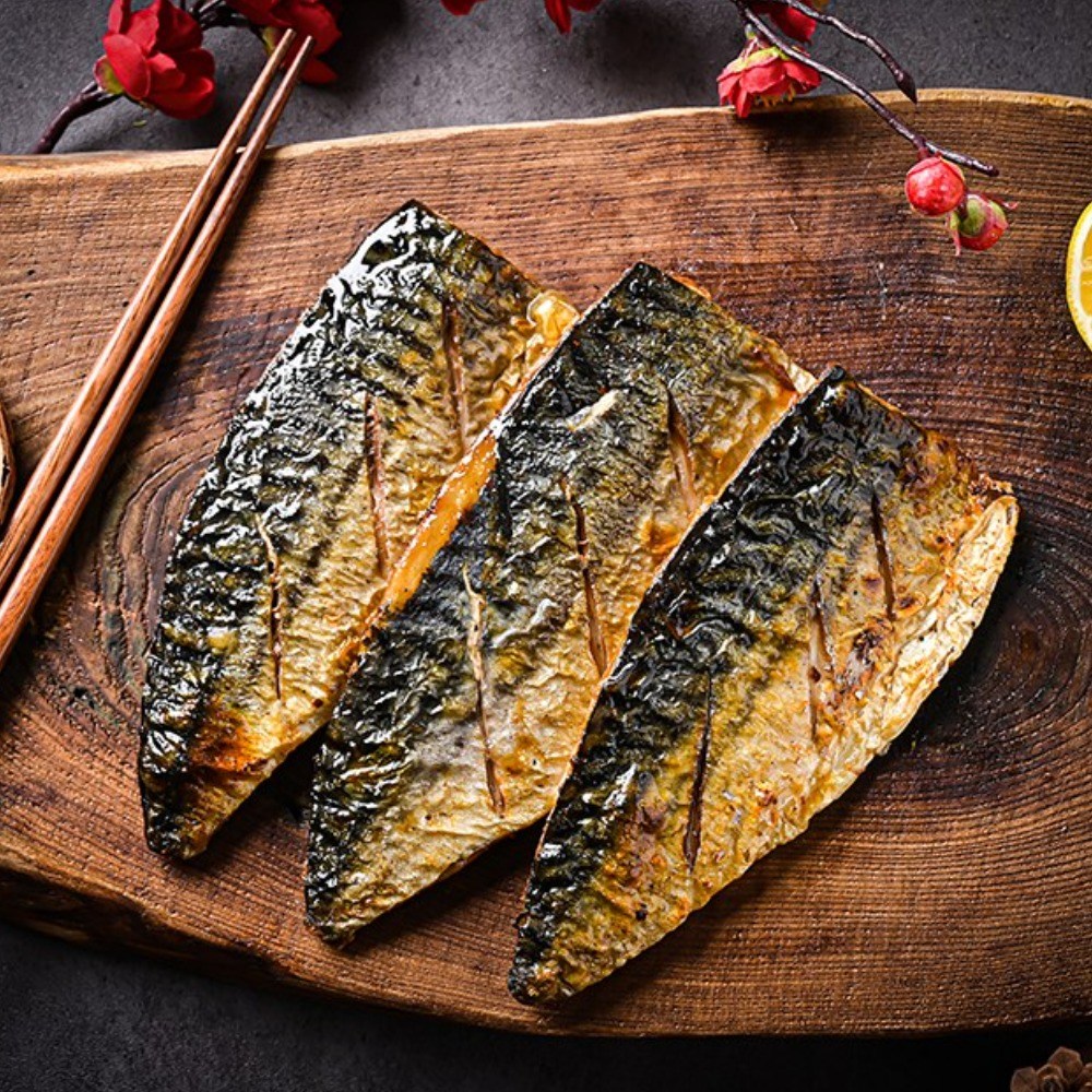 착한물고기 고등어 노르웨이 잔가시 제거후 화덕에 구운순살 고등어구이, 10개, 90g 52,500원