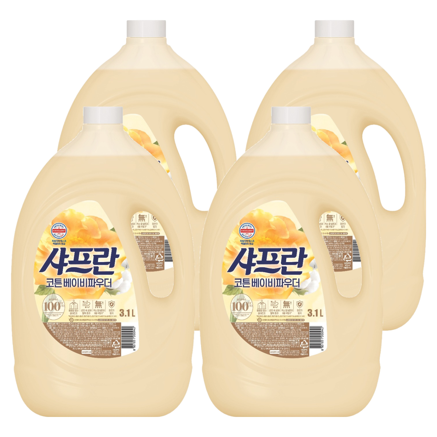 샤프란 섬유유연제 코튼 베이비파우더 본품 16,000원