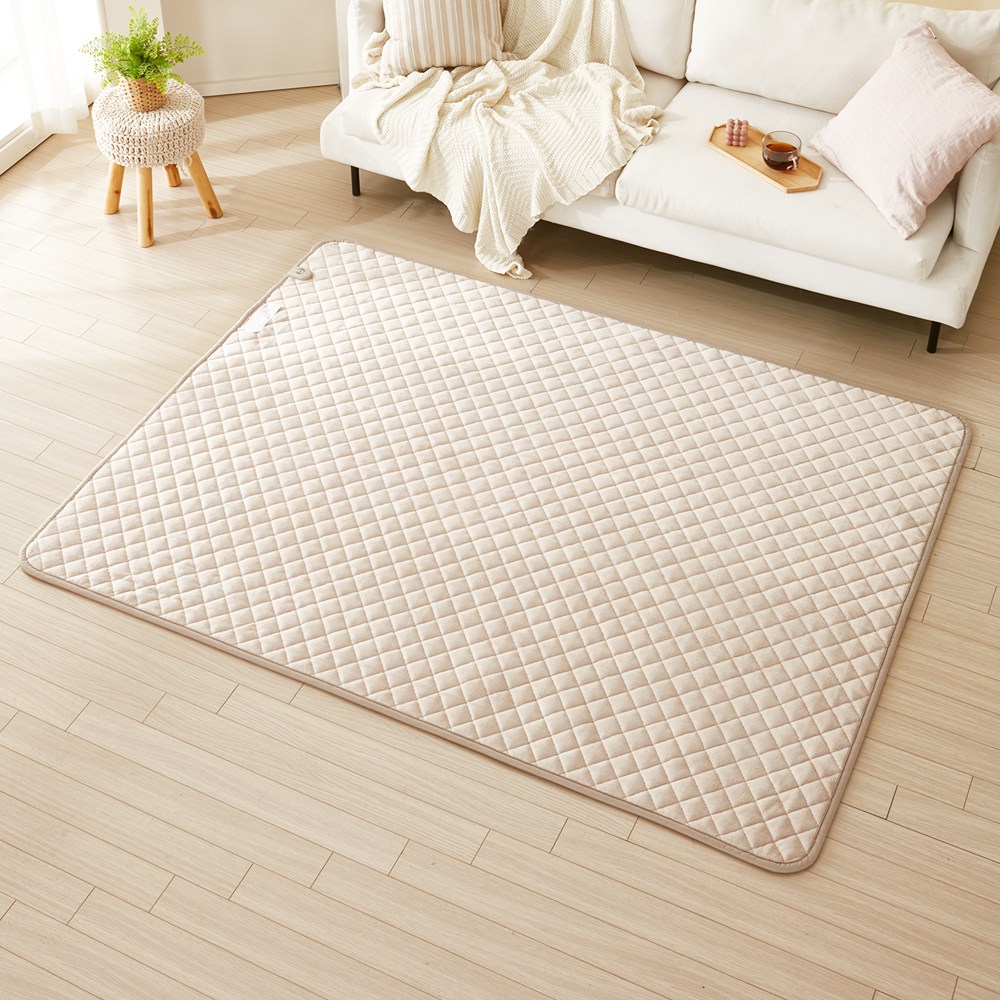 더안 EMF 극세사 탄소 전기장판 베이지 104,800원