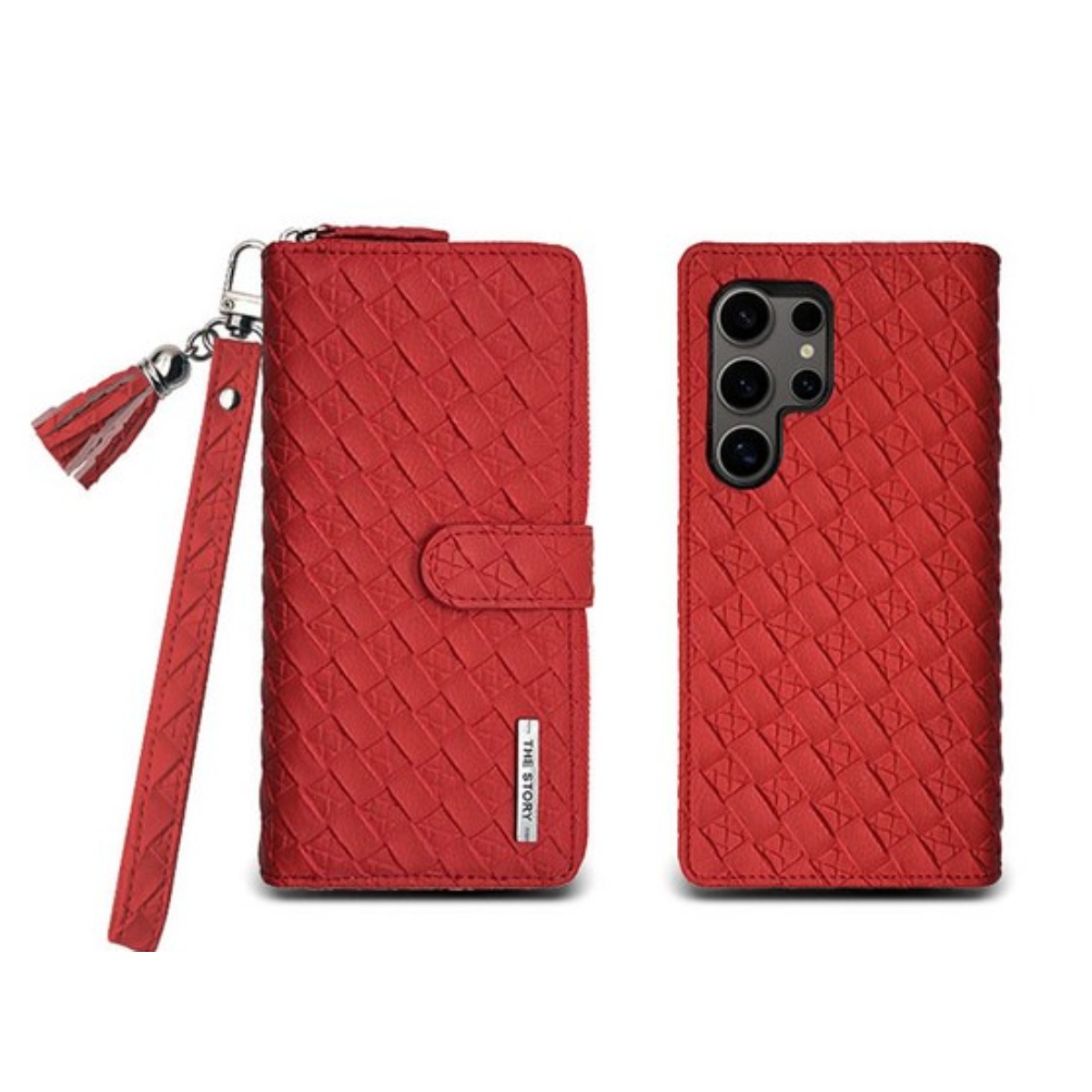 갤럭시퀀텀6 케이스 지갑 가죽 카드 수납 포켓 다이어리 플러스 더스토리 지퍼 27,900원