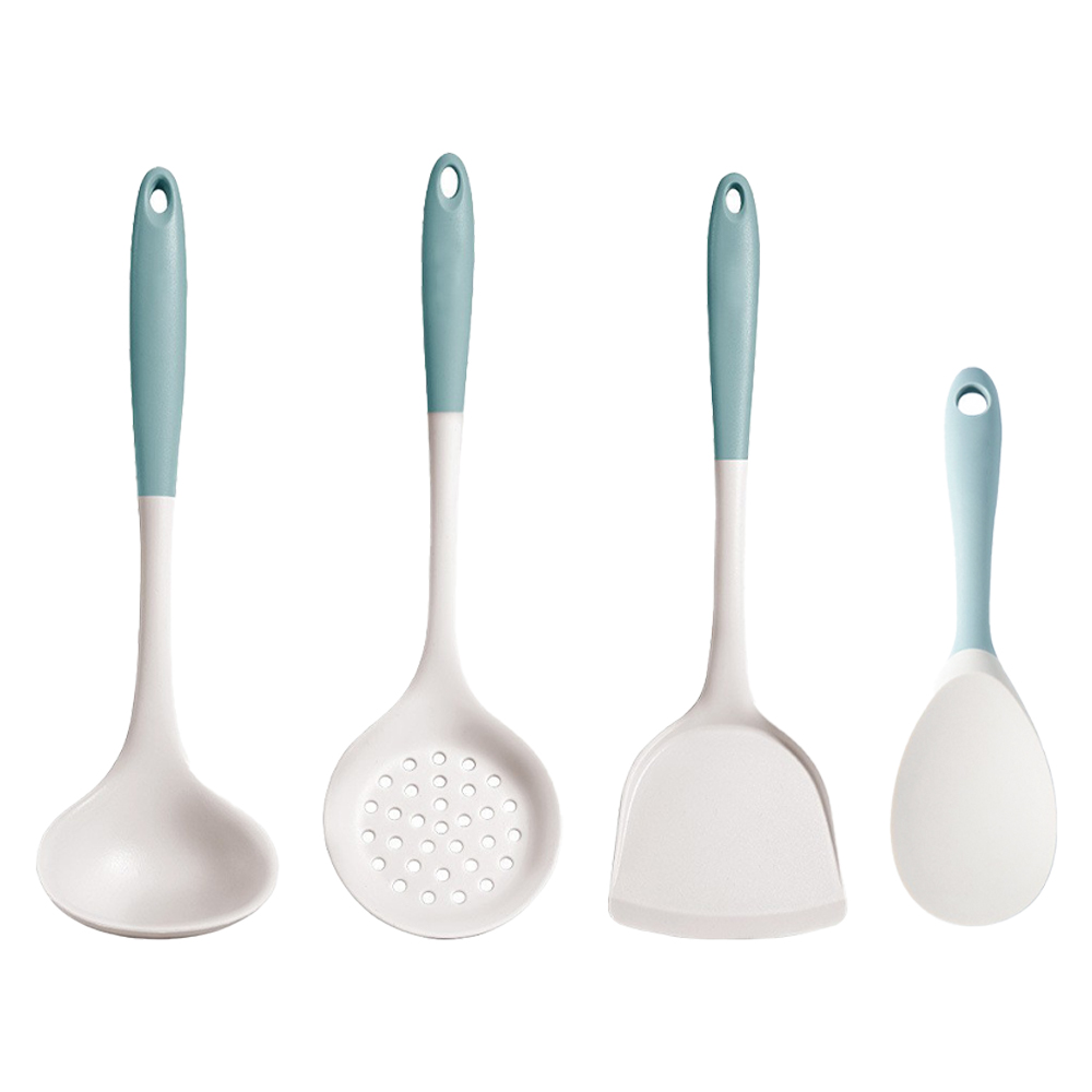 휘케이 실리콘 키친툴 조리도구 4종세트, 1개, 아이보리, 국자+타공국자+뒤집개+주걱 14,900원